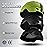 Odoland Ski Helmet and Goggles Set for Adults & Youth, Snowboard Helmet with Goggles - Shockproof Winter Sports Helmet with Protective Shell for Men, Women & Teens, Lime Green, M