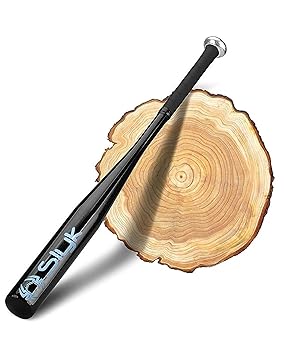 Slyk Sterling Professional Aluminium Baseball Bat, 34 inches - (Heavy Weight) (Black)