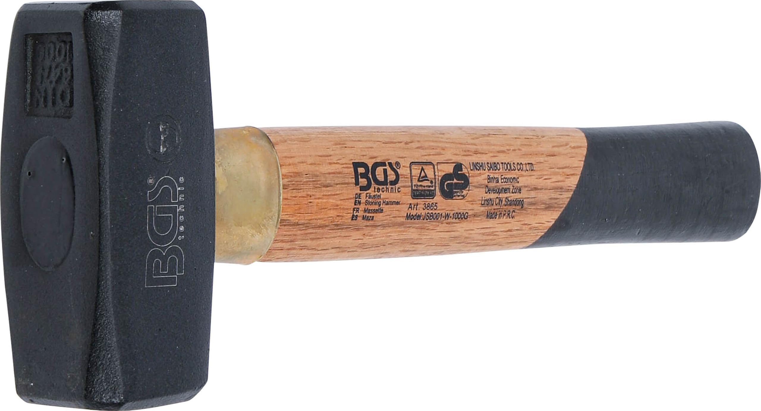 BGS 3865 | Massette | manche en bois | 1000 g
