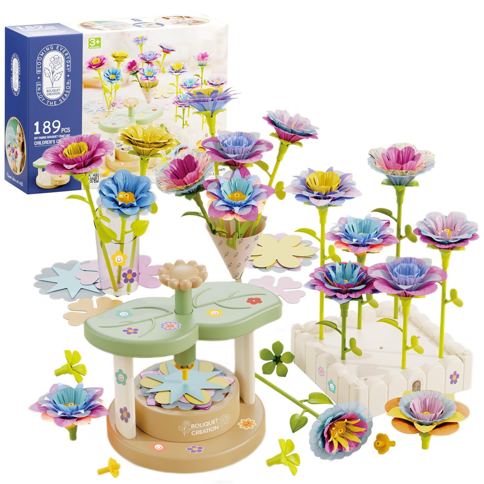 Kit de création de fleurs pour ados Fait Main Éducatif Réutilisable Pour