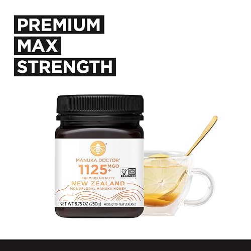 Miniatura 4 de MANUKA DOCTOR - Miel de Manuka picante picante multifloral, 100% pura miel de Nueva Zelanda infundida con chiles para un sabor picante (10.58 oz)