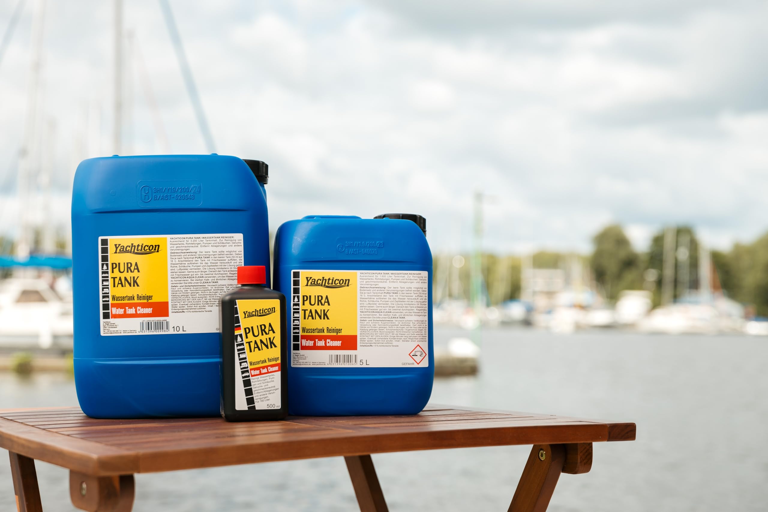 Yachticon Pura Tank Reiniger 500ml - Für Trinkwassertanks