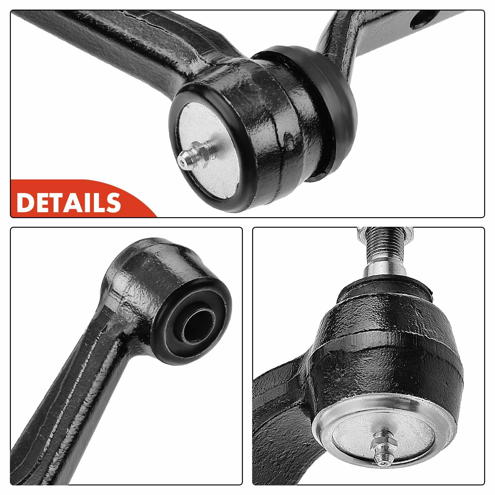 Frankberg 2x Lenkstockhebel Vorderachse Kompatibel mit FORD USA Crown Victoria 4.6L 1995-2002 Lincoln Town Car II 4.6L 1995-1997 Replace# D9AZ3355A