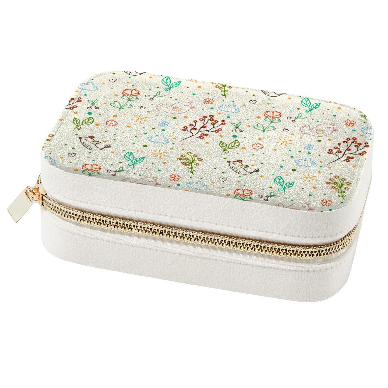 Boîte à bijoux de voyage portable pour ne plus emmêler colliers et bagues