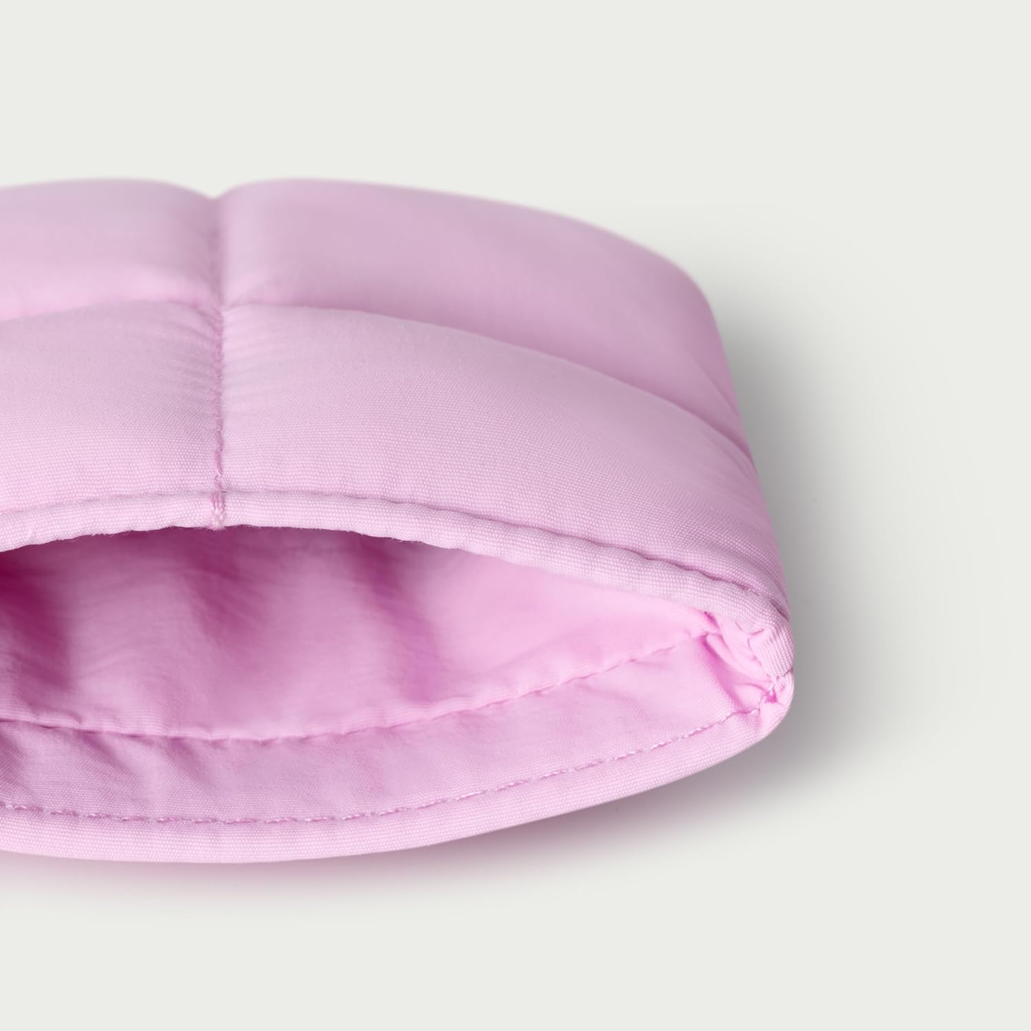 Comfyable Cute Puffy Coin Purse Pouch Change Holder For Women, Small Organizer with ID Window, Magnetic Closure, Water-repellent, Storage for Coin, Airpods, Lipstick, Card, Lavender Pink - Image 3