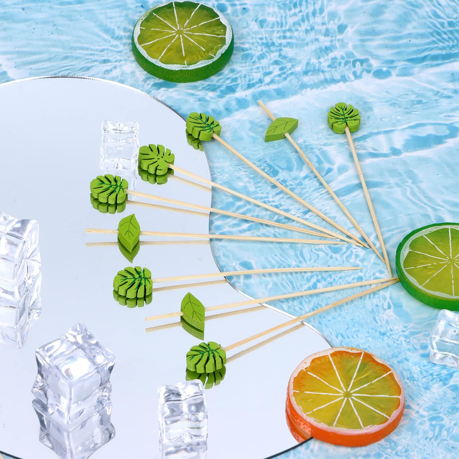 Pique Cocktail Bois,200 Pieces Pique Aperitif,12cm Bâtons Cocktails Bois,BoisBrochettes Cocktail Cure,BoisBâtonnets Cocktails,Cure Dent Decoratif Aperitif pour Cocktai Boissons Fruit Desserts (A)