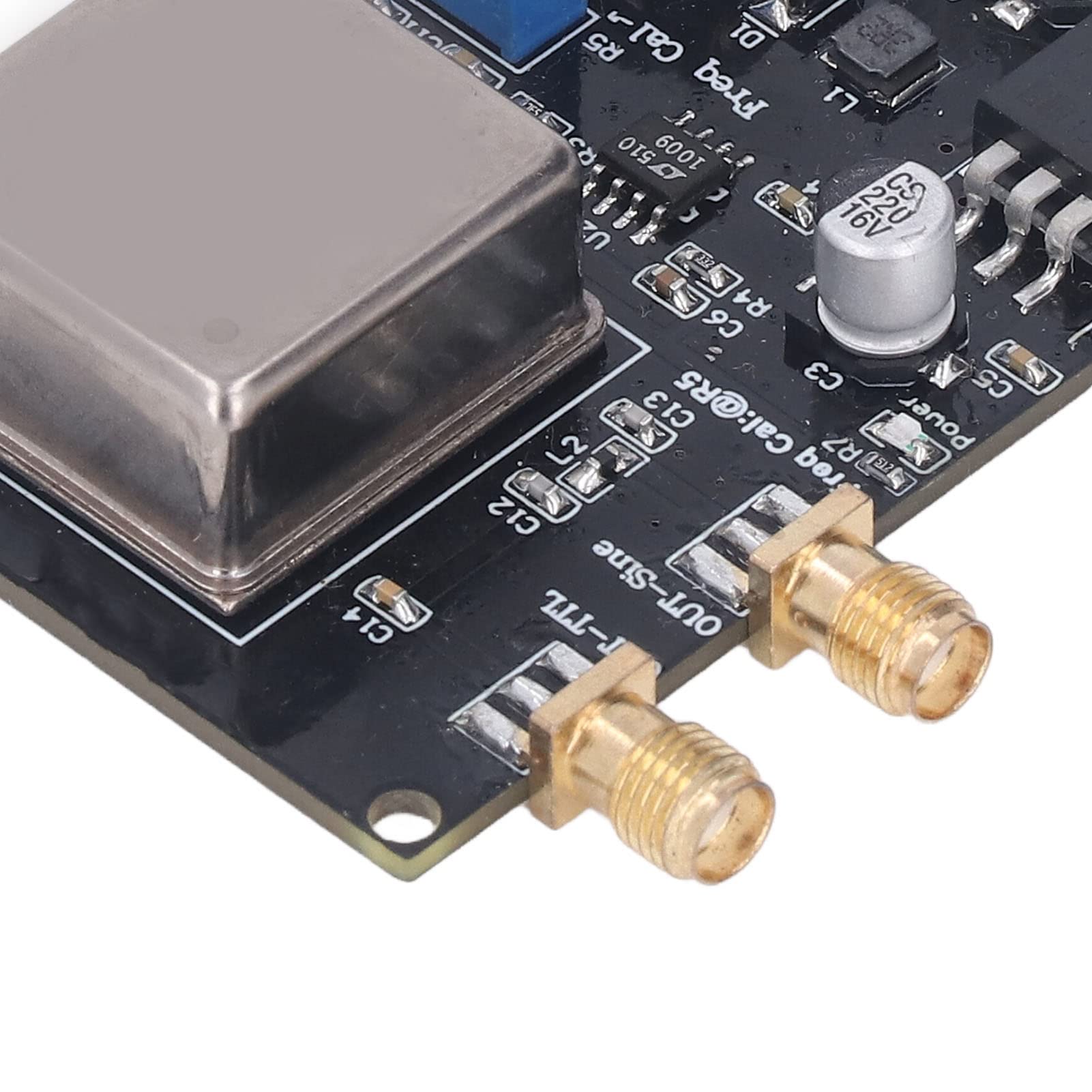 Module De RéFéRence De FréQuence Standard, Oscillateur à Cristal 10 Mhz, Carte De TempéRature Constante pour Les Tests D'Instruments Interface Femelle SMA