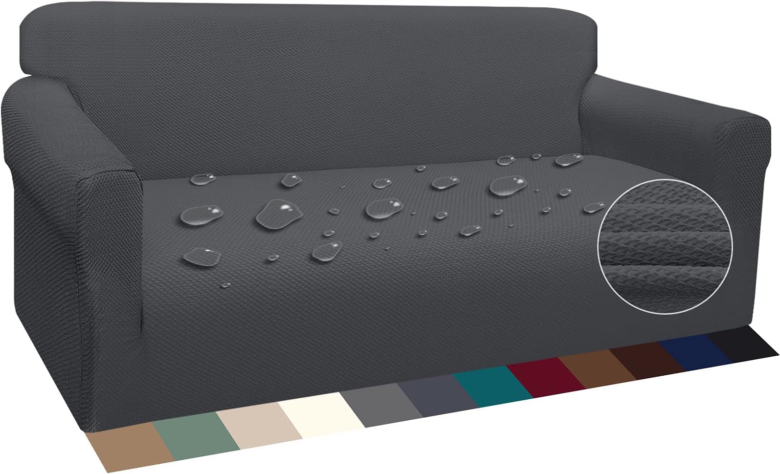 Granbest Housse de Canapé Extensible 3 Places Motif Elégant Housses