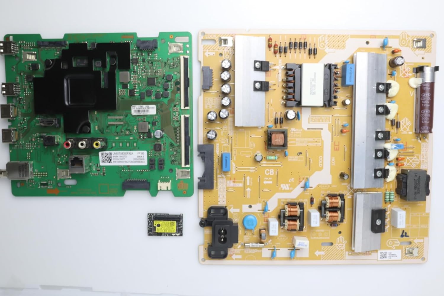 Lutema Television Repair Kit for Samsung UN65TU8300FXZA with TV Main Board + Power Supply + TCon + Cables
