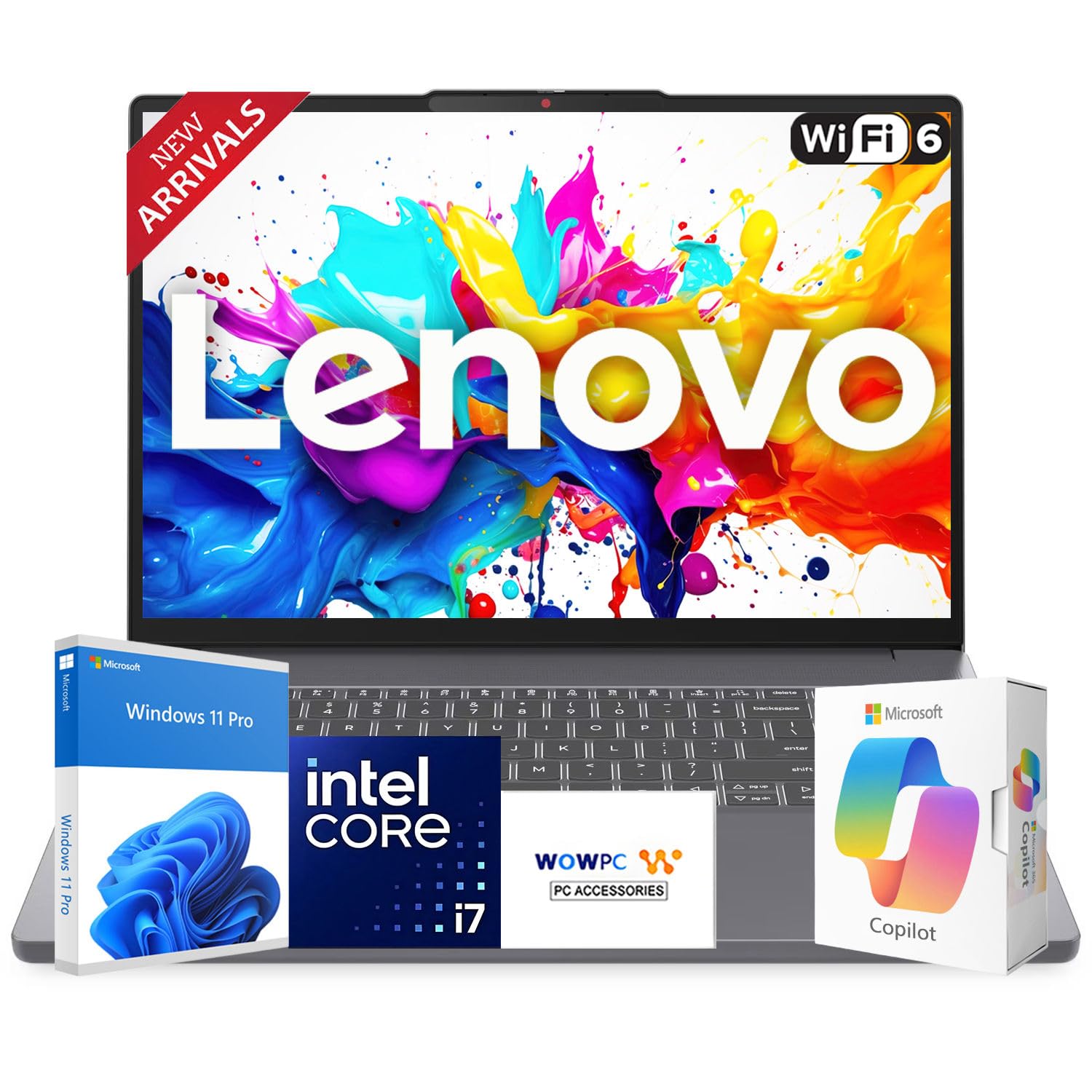Lenovo 2026 New IdeaPad Ultra Slim 15.3" FHD Business Laptop with MS 365 for Web, Intel 10-Core i7-13620H(Outperforms i9-11900H), 16GB DDR5, 256GB PCIe, 14.5-Hour Battery Life, Windows 11 Pro