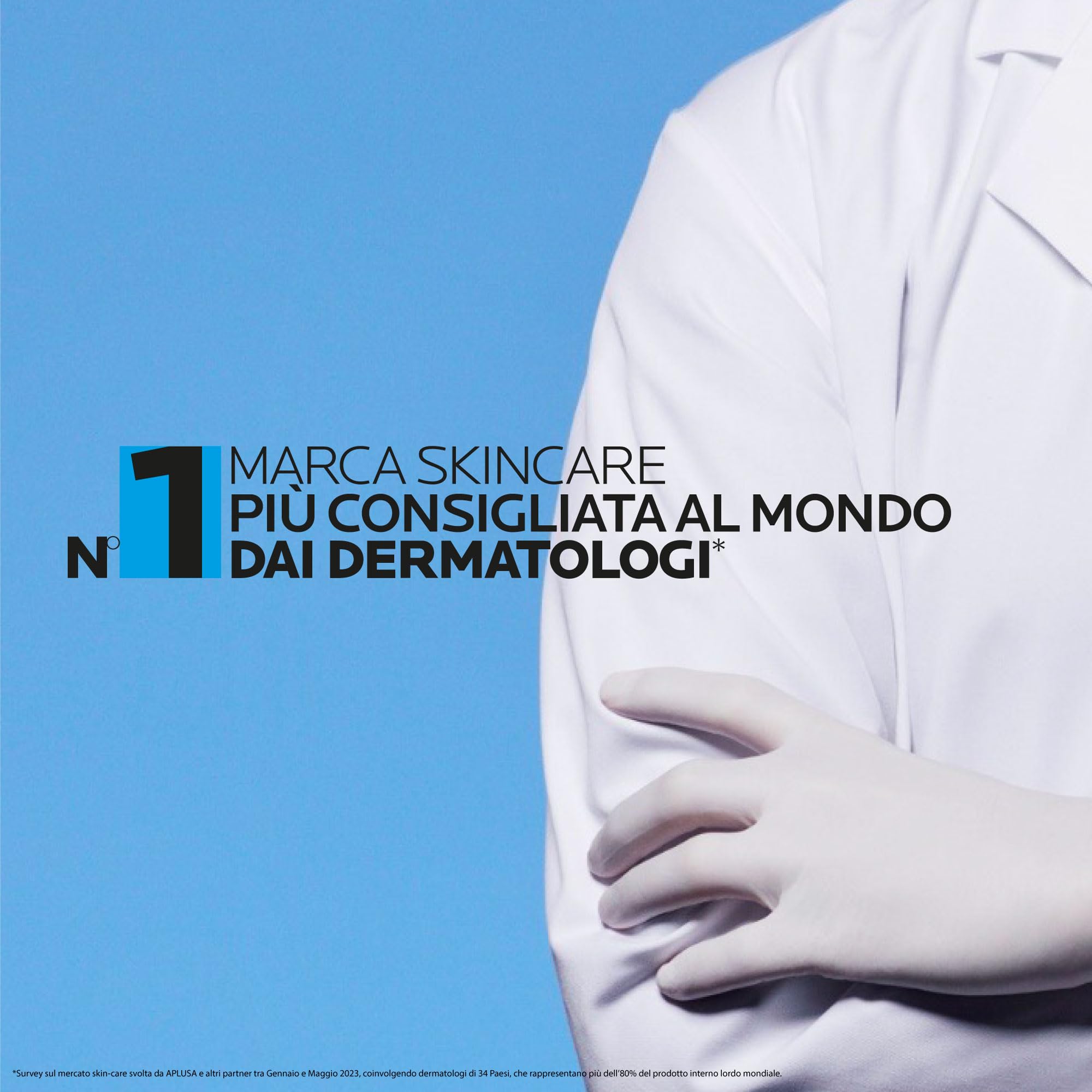 La Roche Posay Effaclar Duo + M, Trattamento Tripla Correzione Anti-Imperfezioni, Per Pelli Grasse a Tendenza Acneica, Effetto Anti-Ricomparsa, Con Phylobioma, Procerad e Niacinamide, 40 ml