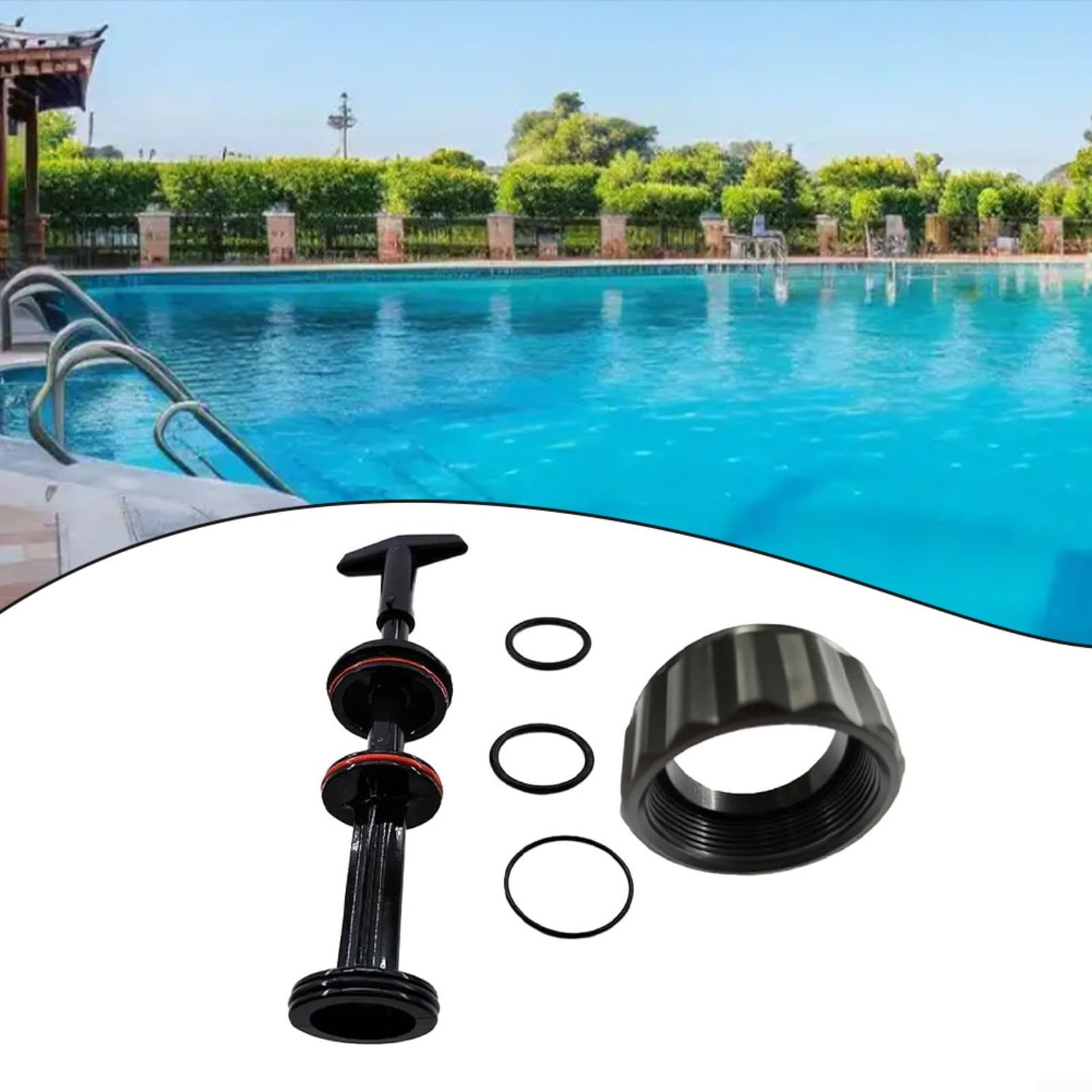 Zawór płukania wstecznego do montażu tłoczyska, zestaw uchwytów SPX0410BA do Hayward serii SP0410X SP0410X502S SP0410X602S konstrukcja do czyszczenia basenu spa