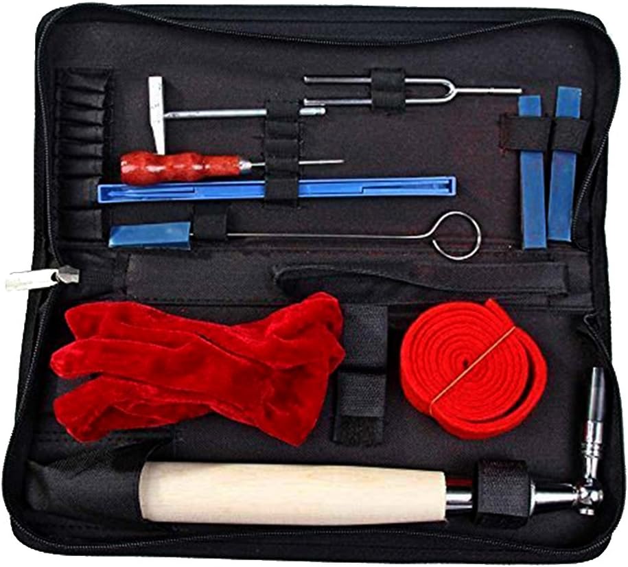 Professional Piano Tuning Kit (10 Items). Brofans Piano