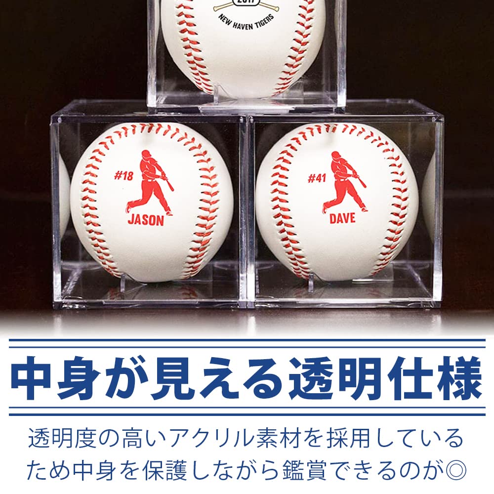 Amazon | コレクションケース サインボール用 3個セット 爪完備 野球 