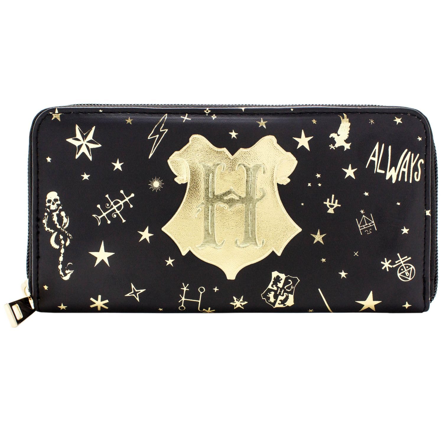Harry Potter Simboli magici Nero Portafoglio