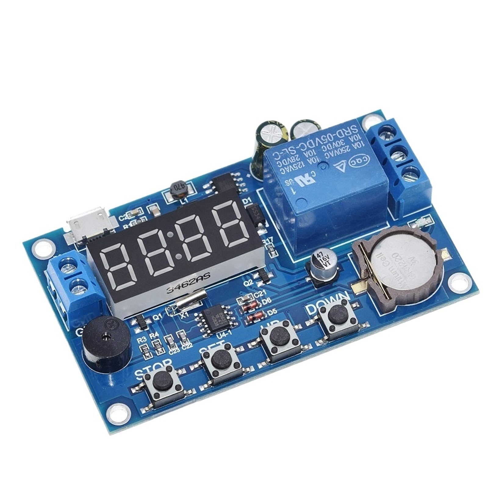Module relais temporisé DC 5V pour résoudre les dérives de planification horaire de vos circuits