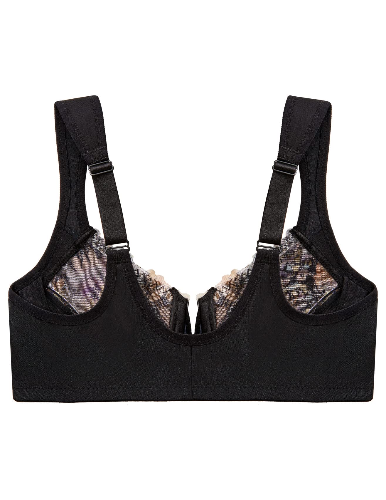 Glamorise Wonderwire Front-Closure Bra Underwire #1245 Reggiseno con Scollatura a V Donna (Pacco da 1)
