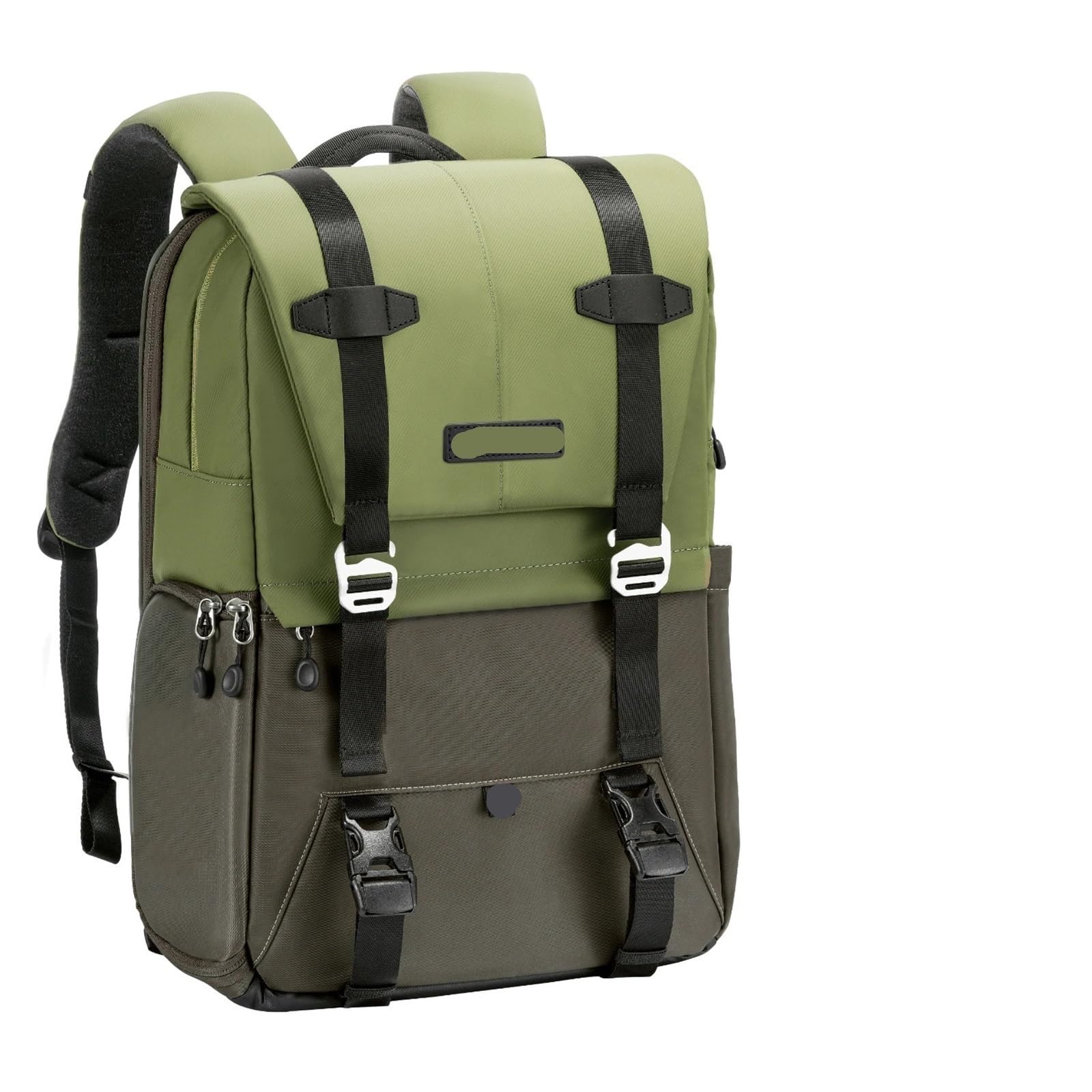 Mochila for cámara Profesional de fotografía Bolsa de Viaje al Aire Libre Puede Llevar trípode diseño ergonómico(Green)