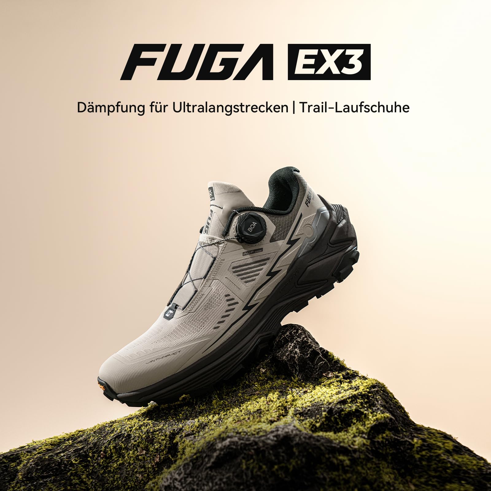 KAILAS FUGA EX 3 BOA Chaussures de course légères antidérapantes respirantes pour homme