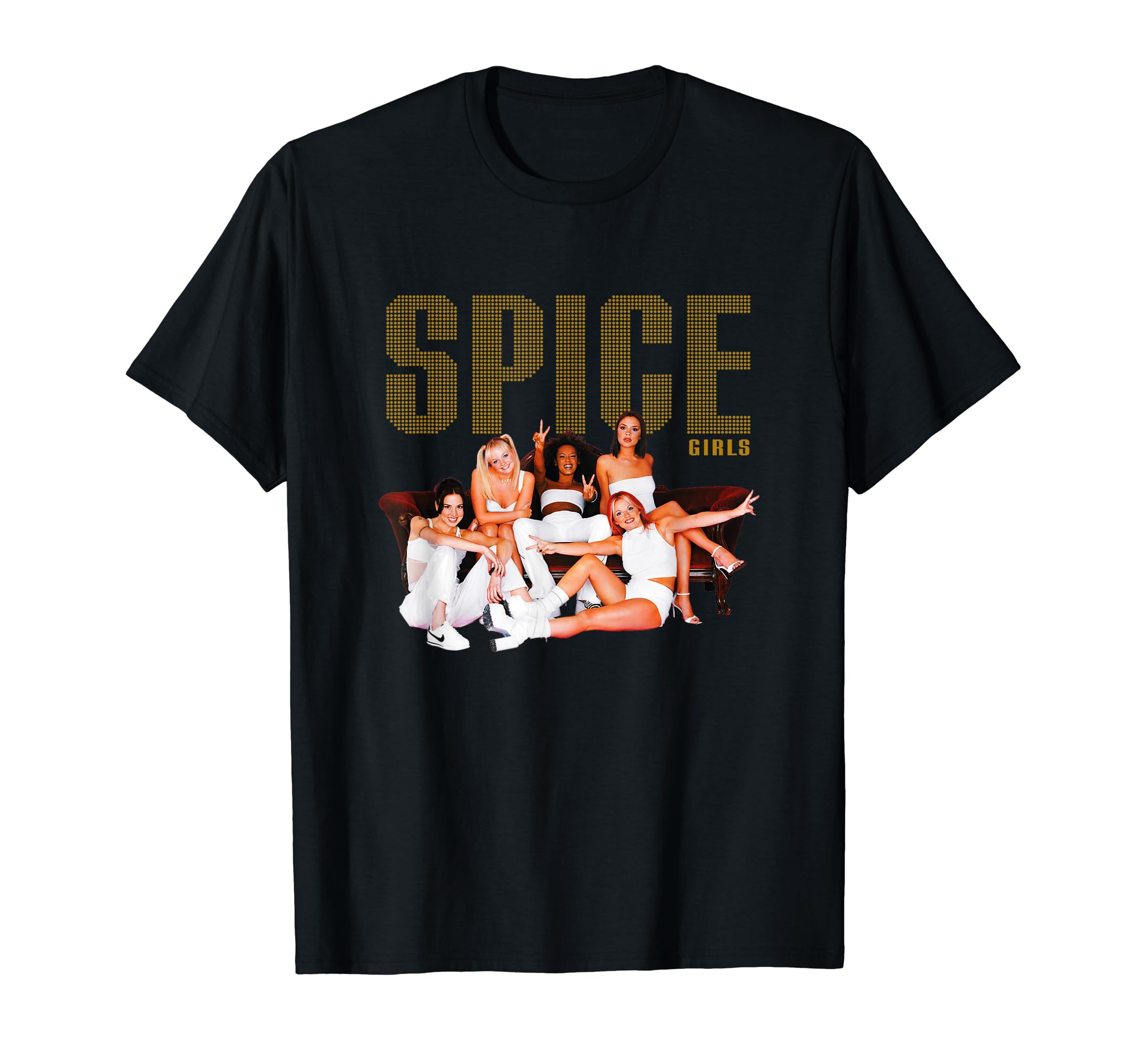 Official Spice Girls Couch Photo T-Shirt