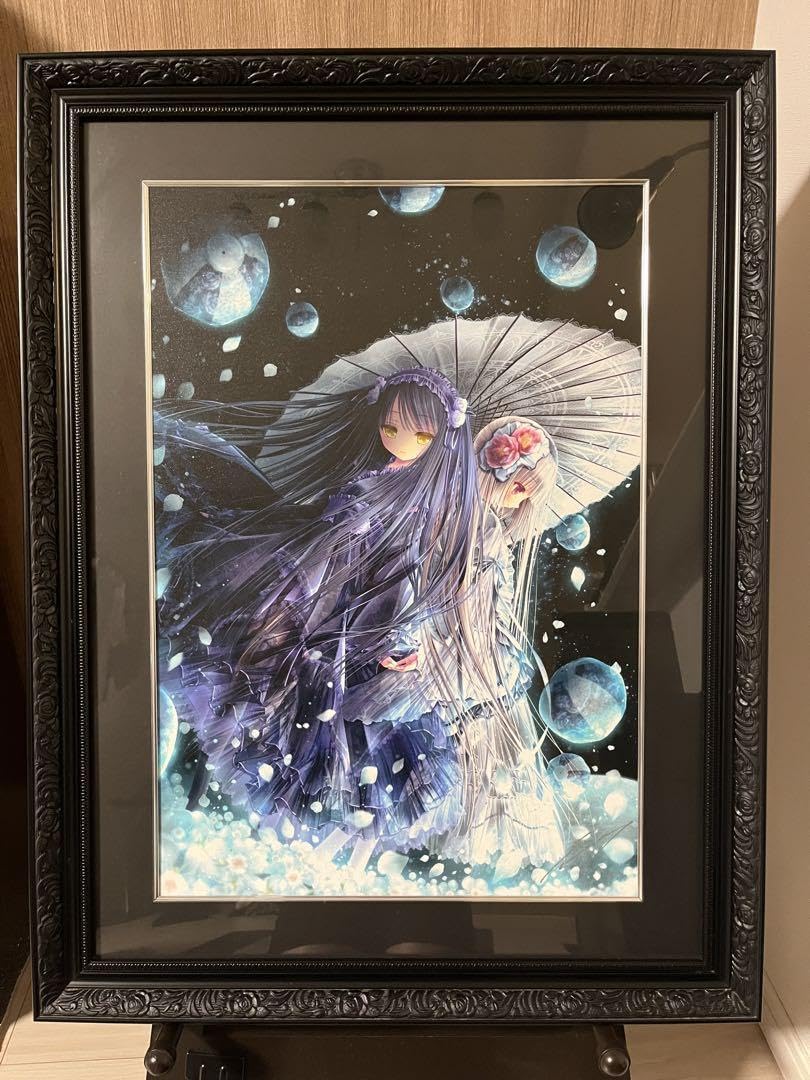 Amazon.co.jp: てぃんくる先生 版画 『BIANCO ALPI CE』アールビバン 