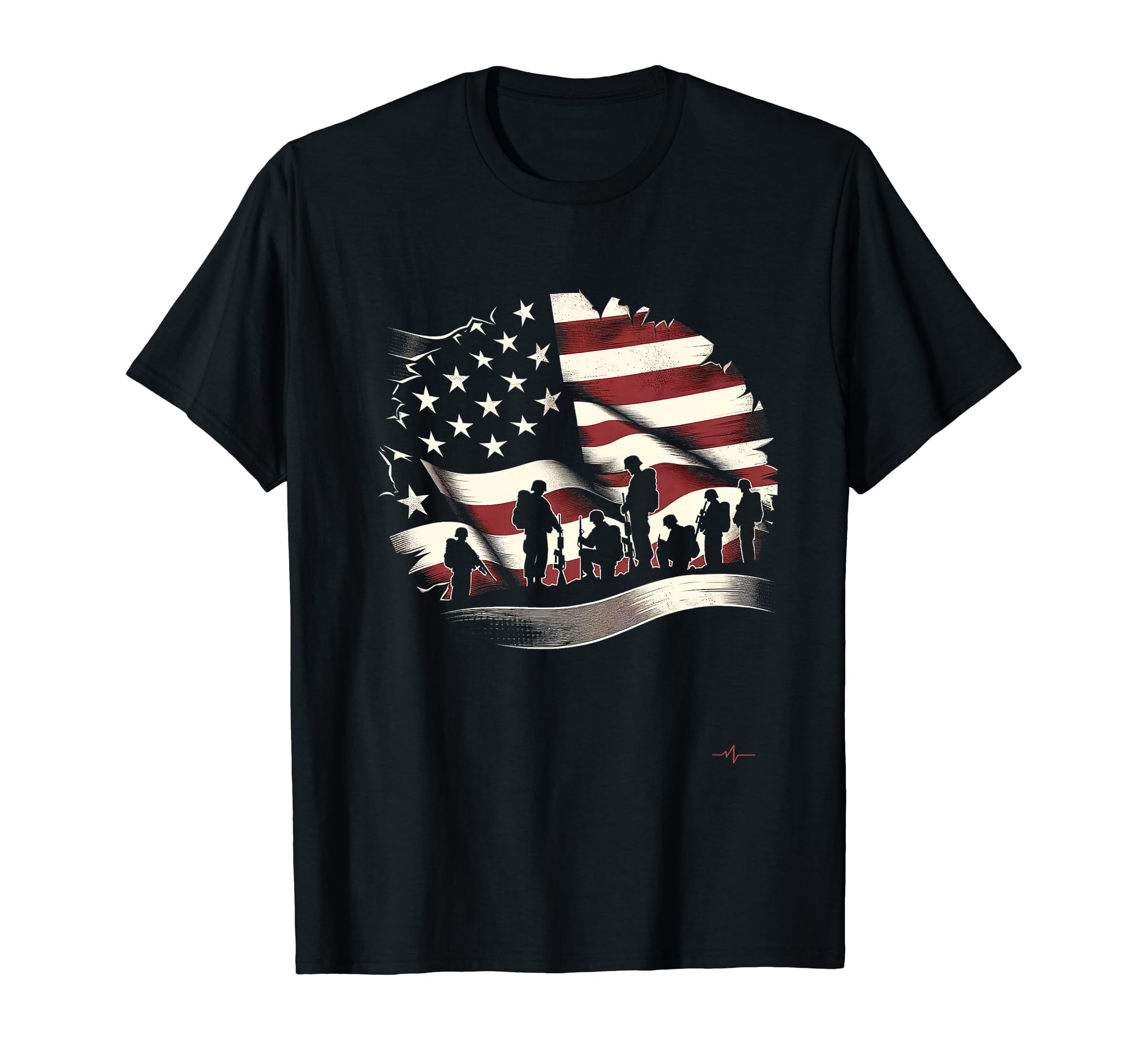 Memorial Day We Will Never Forget Remember The Fallen Flag T-Shirt