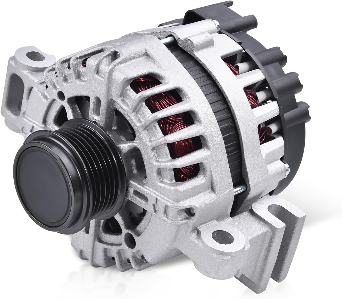 13502988 Alternator Compatible with Chevy Camaro 2010-2012 3.6L, Colorado 2015-2016 3.6L & GMC Canyon 2015-2016 3.6L 12V 150A Clockwise, Replace# FG15S026 11485N