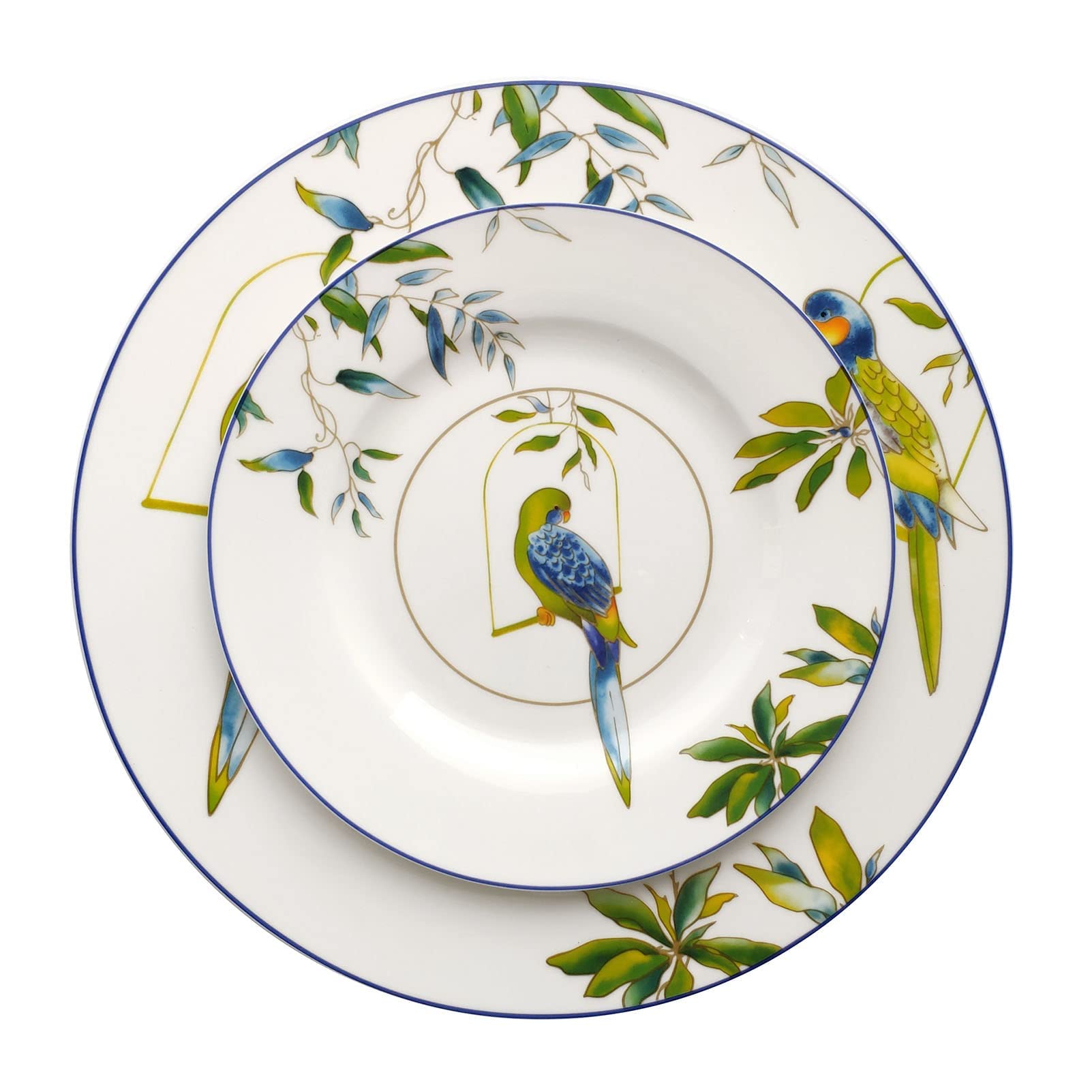 Zestaw naczyń z porcelany i misek w jakości AB, 4-częściowy zestaw naczyń z porcelany kostnej, 1 porcja, zastawa stołowa
