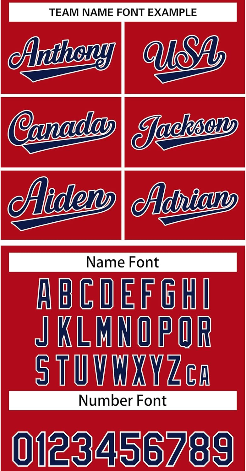 KXK Custom Baseball Jersey Stitched Personalized Baseball Shirts Sports Uniform for Men Women Boy - Image 5