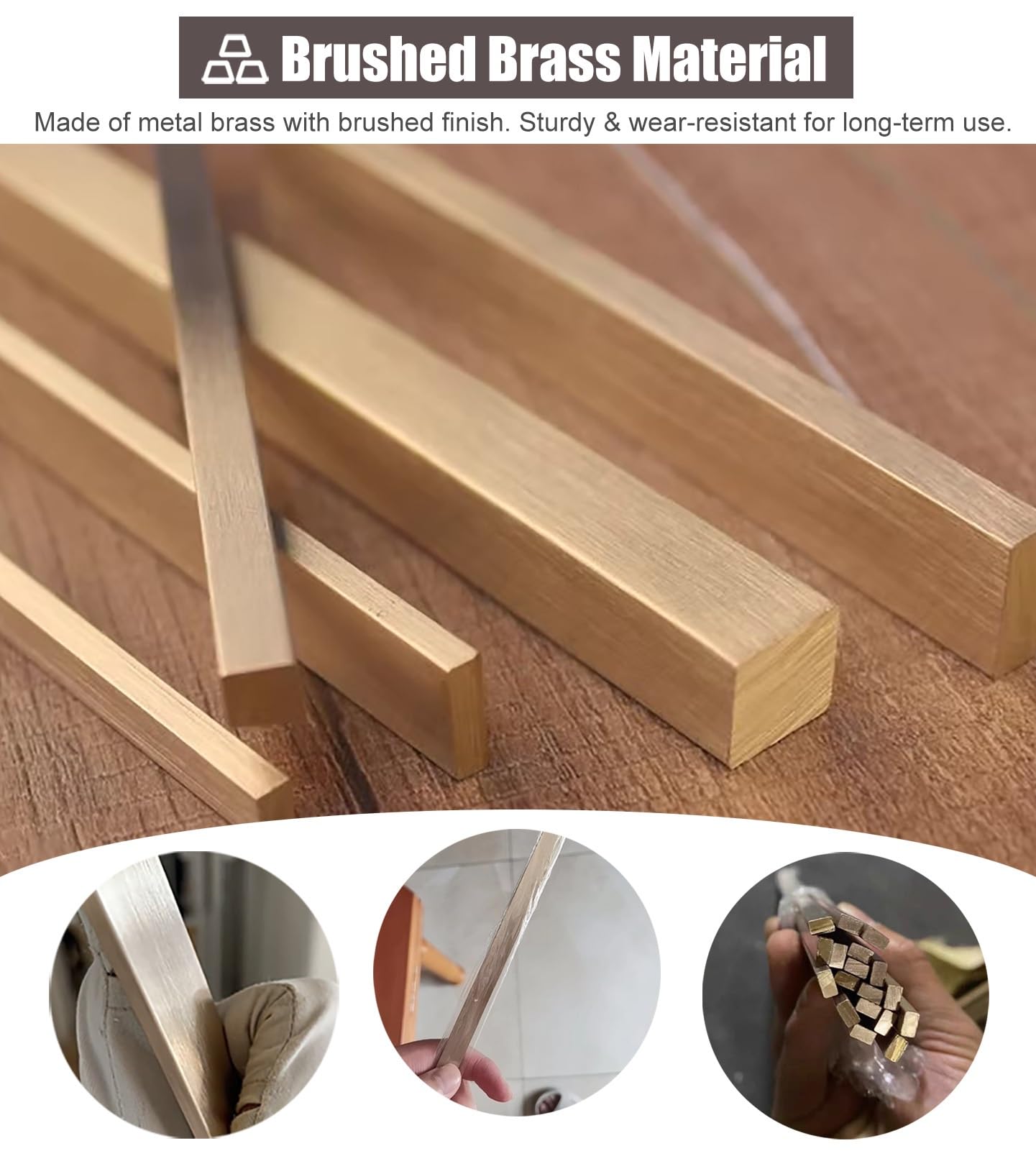 Perfil de transición para una conexión Suelos, Cubre Huecos Entre Azulejos y Madera, y Sirve como remate para Puertas y Habitaciones.