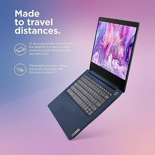 Miniatura 4 de Lenovo Laptop Ideapad 3i FHD de 14 pulgadas, para negocios y estudiantes, Intel Core i5-1235U, 16 GB de RAM, SSD de 1 TB, teclado retroiluminado,