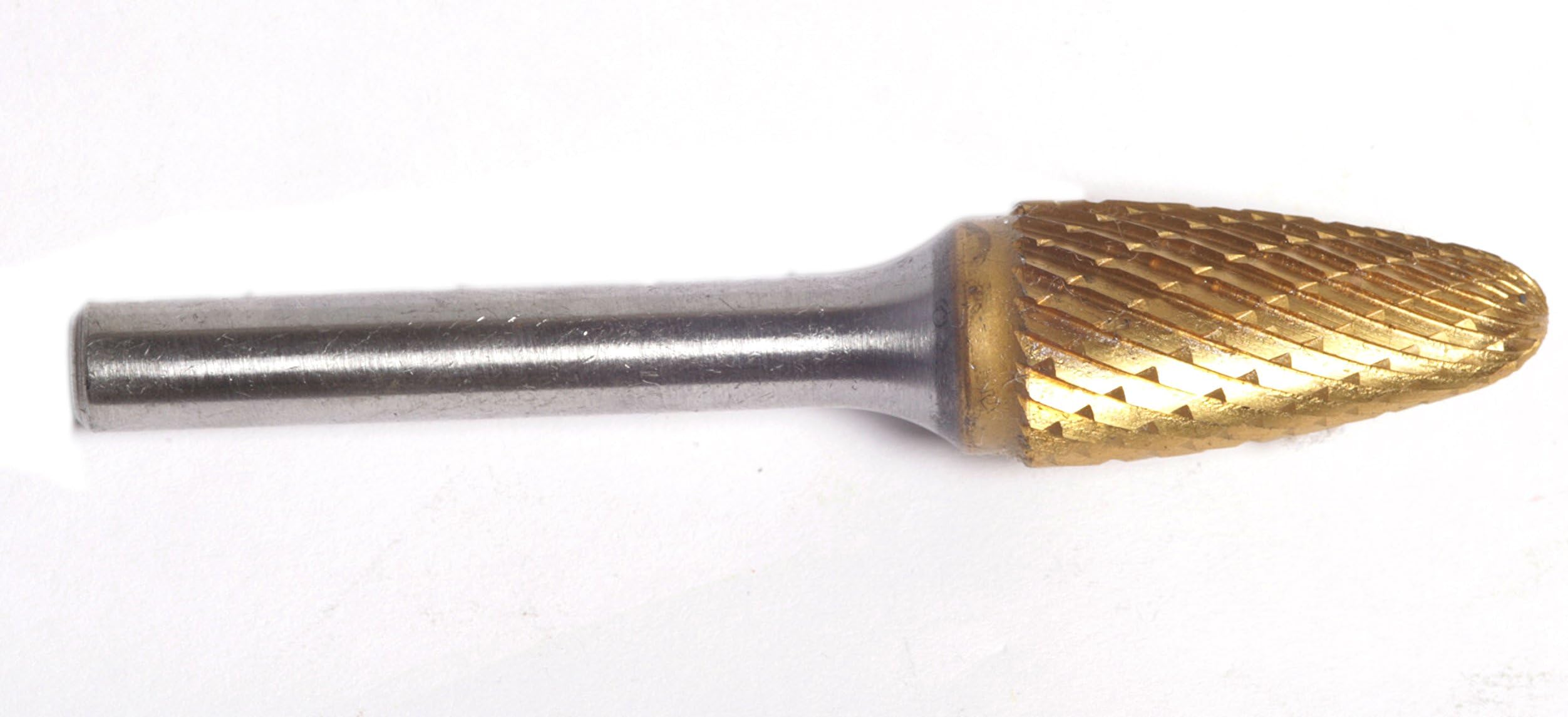 Champion Cutting Tool SF3 Double Cut TiN Coated Carbide Bur
