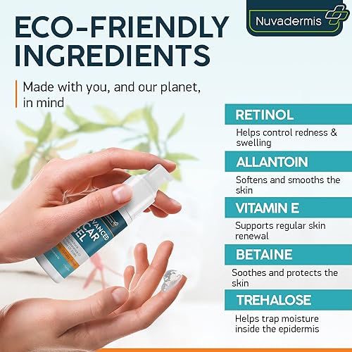 Miniatura 2 de Nuvadermis Paquete de cuidado de cicatrices - Gel avanzado para cicatrices y cinta de silicona para cicatrices