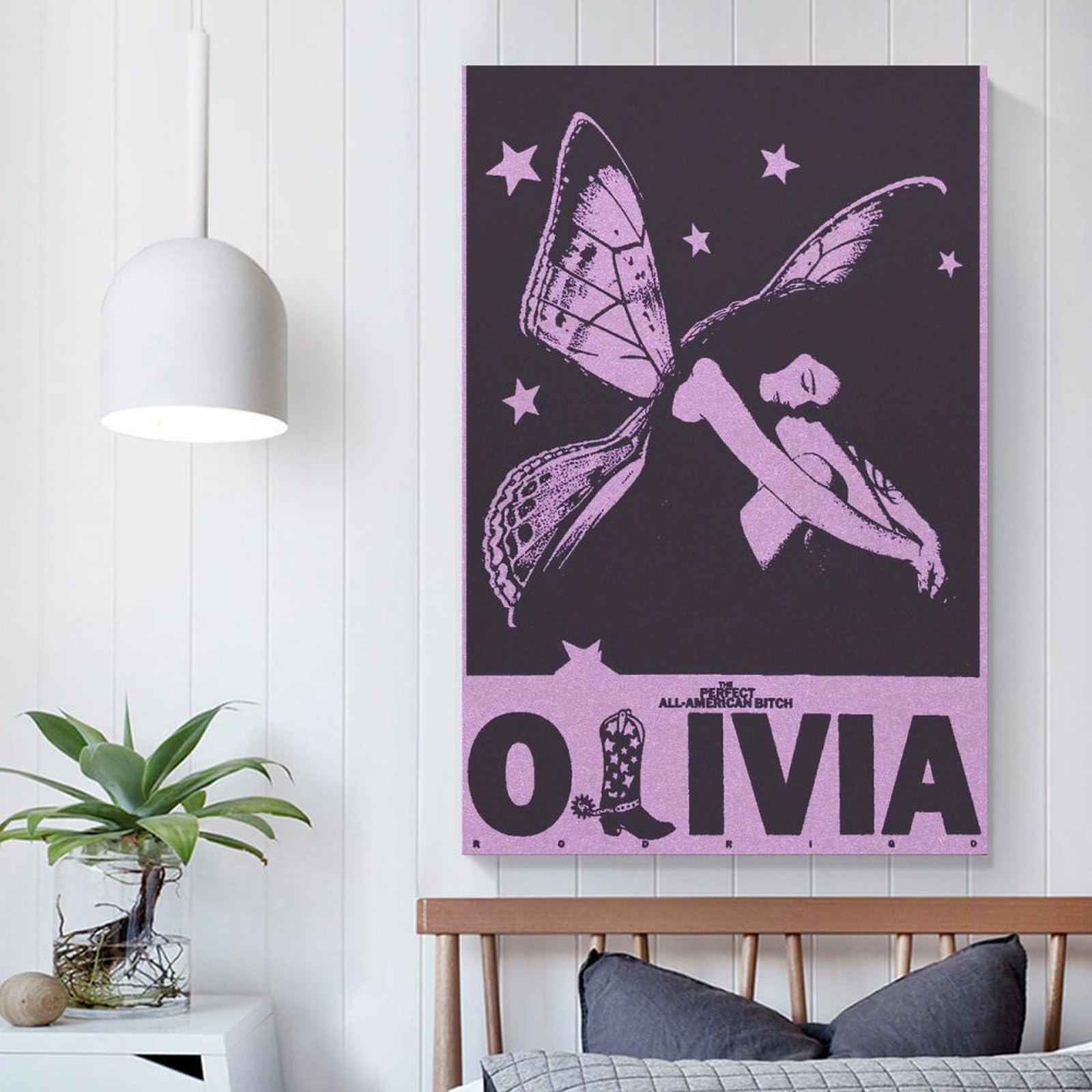 Olivia Poster Rodrigo muziek vintage zangeres collage muziekposters Olivia Poster Rodrigo muziek vintage zangeres collage muziekposters