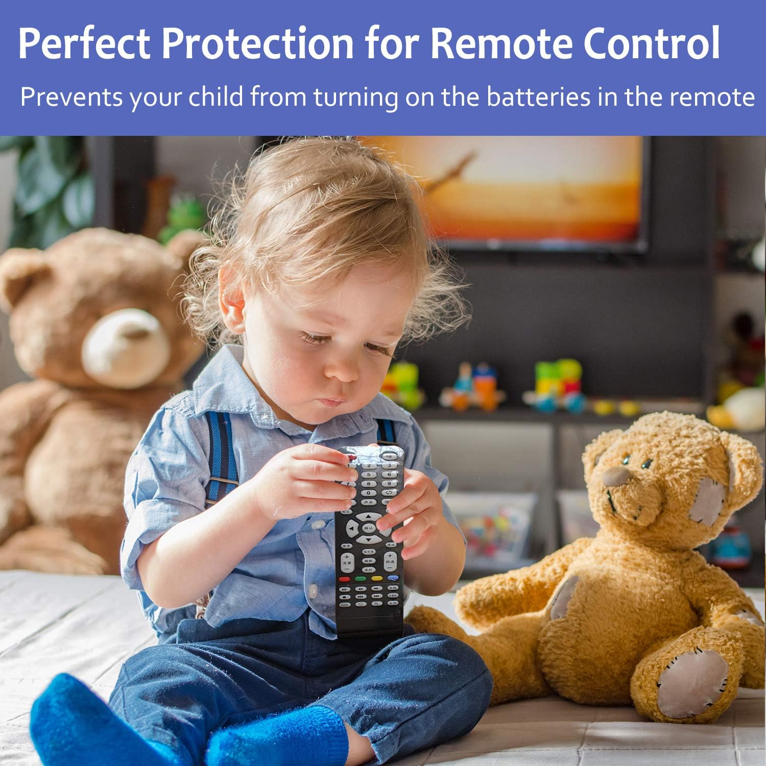 Remote Control Shrink Wrap Bags,3.1x11 Inches 100Pcs Remote Control Cover Protector,Dustproof and Waterproof