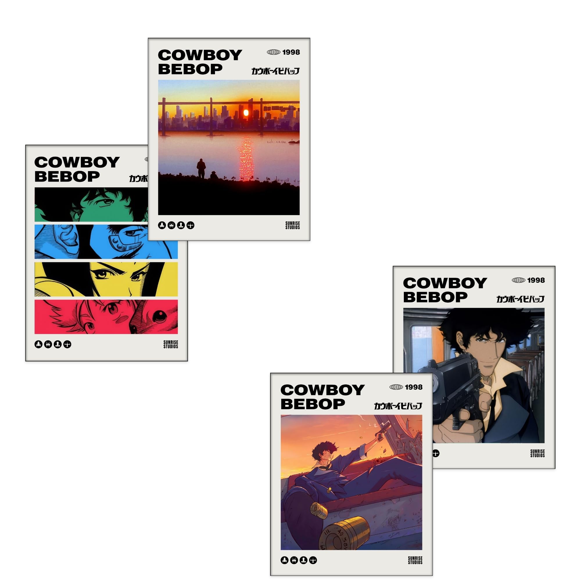 Cowboy Bebop Poster Collection: Elevate Your Space, See You Space Cowboy!