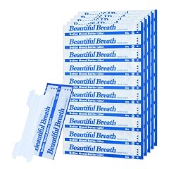 Upgraded Version - Invisible and Transparent Nasal Strips 66mm 19mm 100