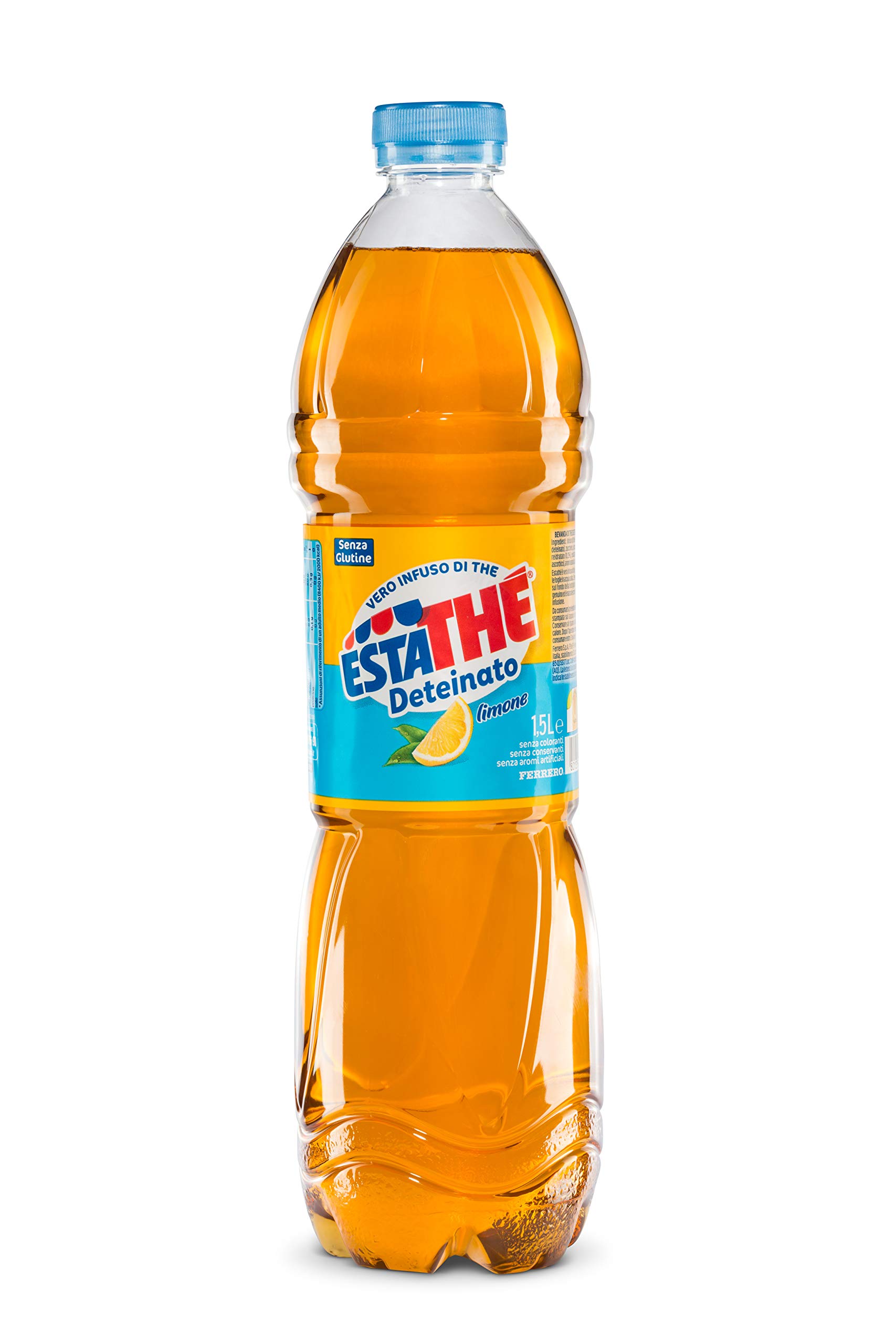 Estathé, Vero infuso di The deteinato al Limone, confezione da 6 bottiglie x 1,5l