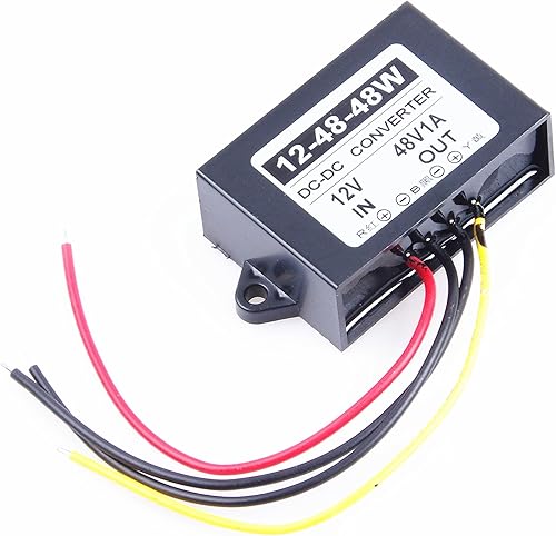 Convertidor DC-DC de 48V 1A DC 12V (9-22V) a DC 48V 1A 48W DC Boost Module Impermeable