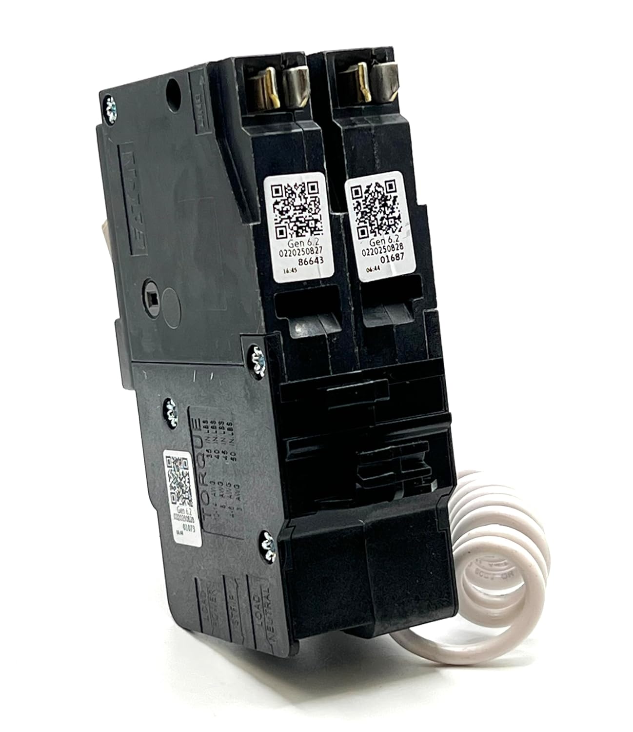 Eaton CHFN220GF 2 Pole 20A 120V 10kA Plug-in Circuit Breaker with Ground Fault Protection