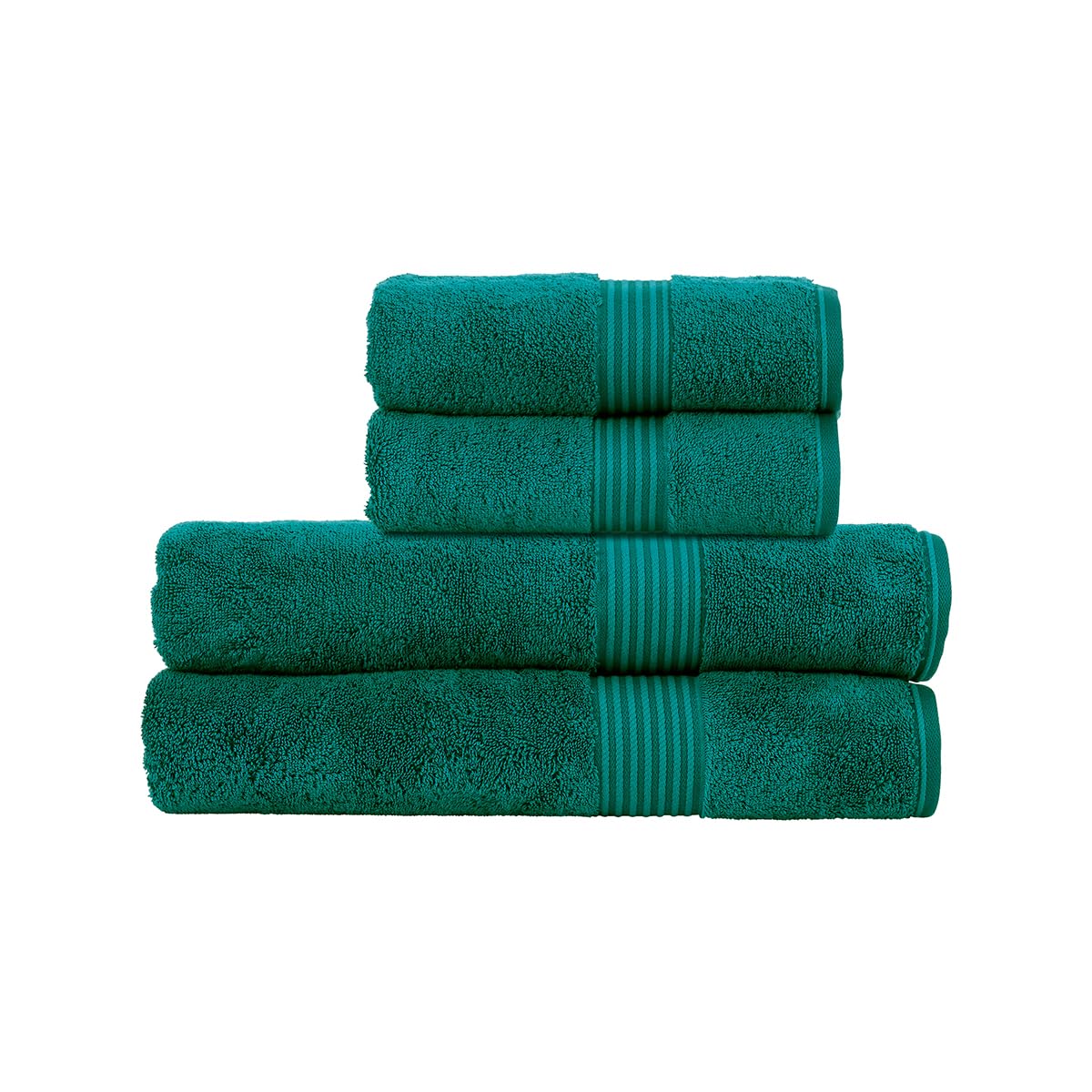 Christy Supreme Hygro 2 Hand Towels Set | Blush Pink | 100% Luxury Supima Cotton | Ultra Soft | Super Absorbent | 650GSM | Plush and Long Lasting — view 92