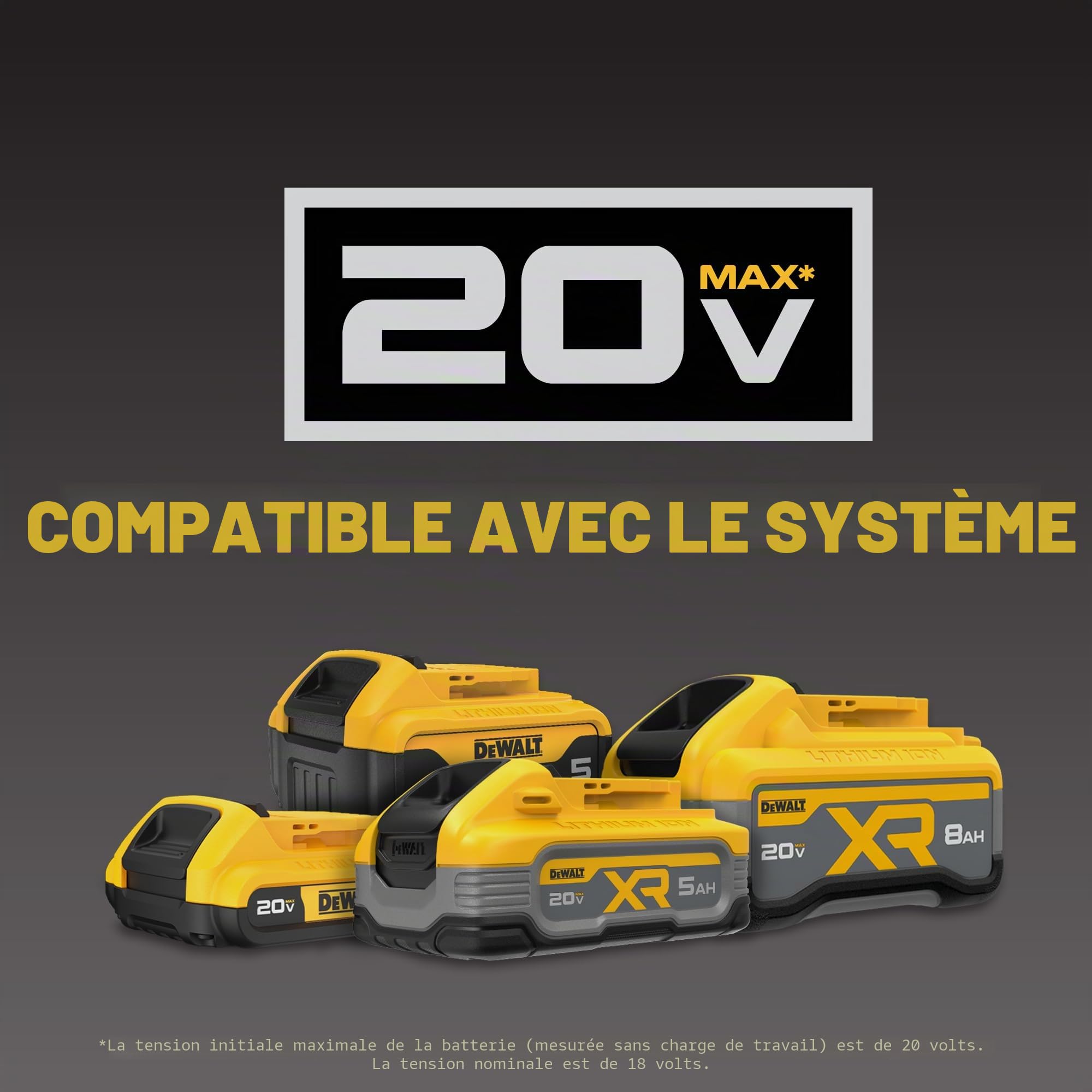 DEWALT Raboteuse 20 V MAX, 30 000 coupes par minute, profondeur de coupe de 2 mm, moteur sans balais, outil nu uniquement (DCP580B)