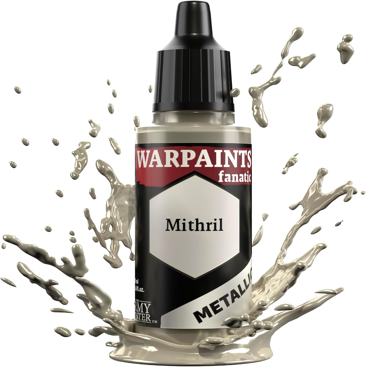 EL PINTOR DEL EJÉRCITO: Warpaints Fanatic Metallic Mithril