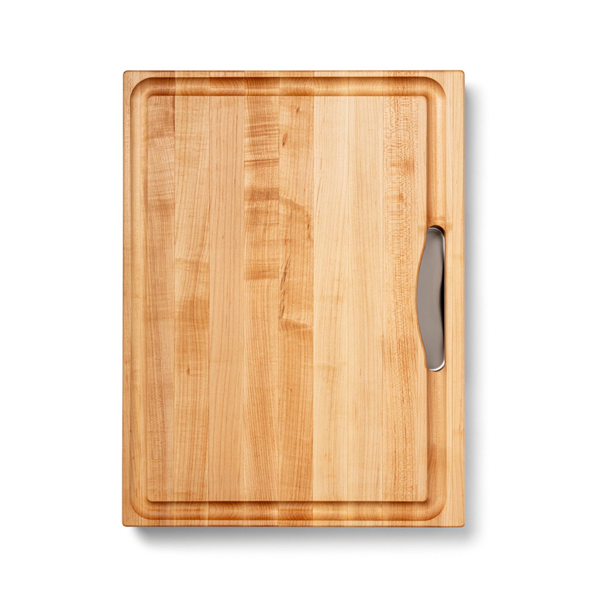 Boos Block Planche à Découper avec Égouttoir - 38,1 x 35,6 x 5,7 cm | Planche Erable d'Amérique Du Nord - Billot De Cuisine - Planche a Decouper Professionnelle