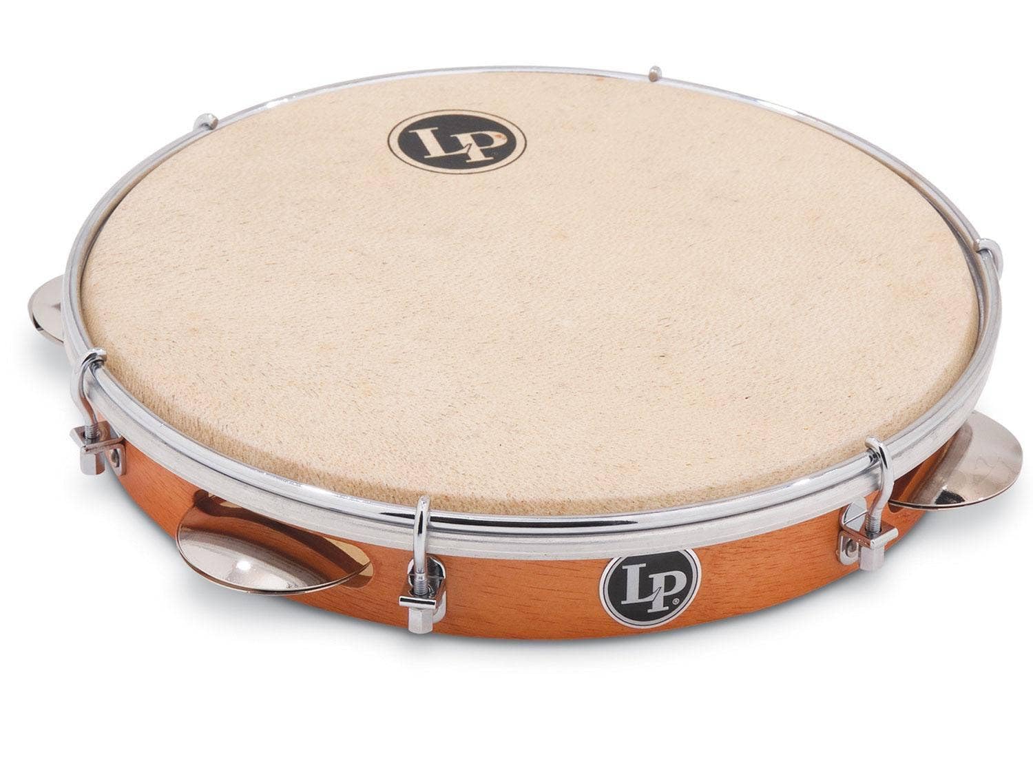 Latin Percussion LP 10" Wood Pandeiro with Natural Head