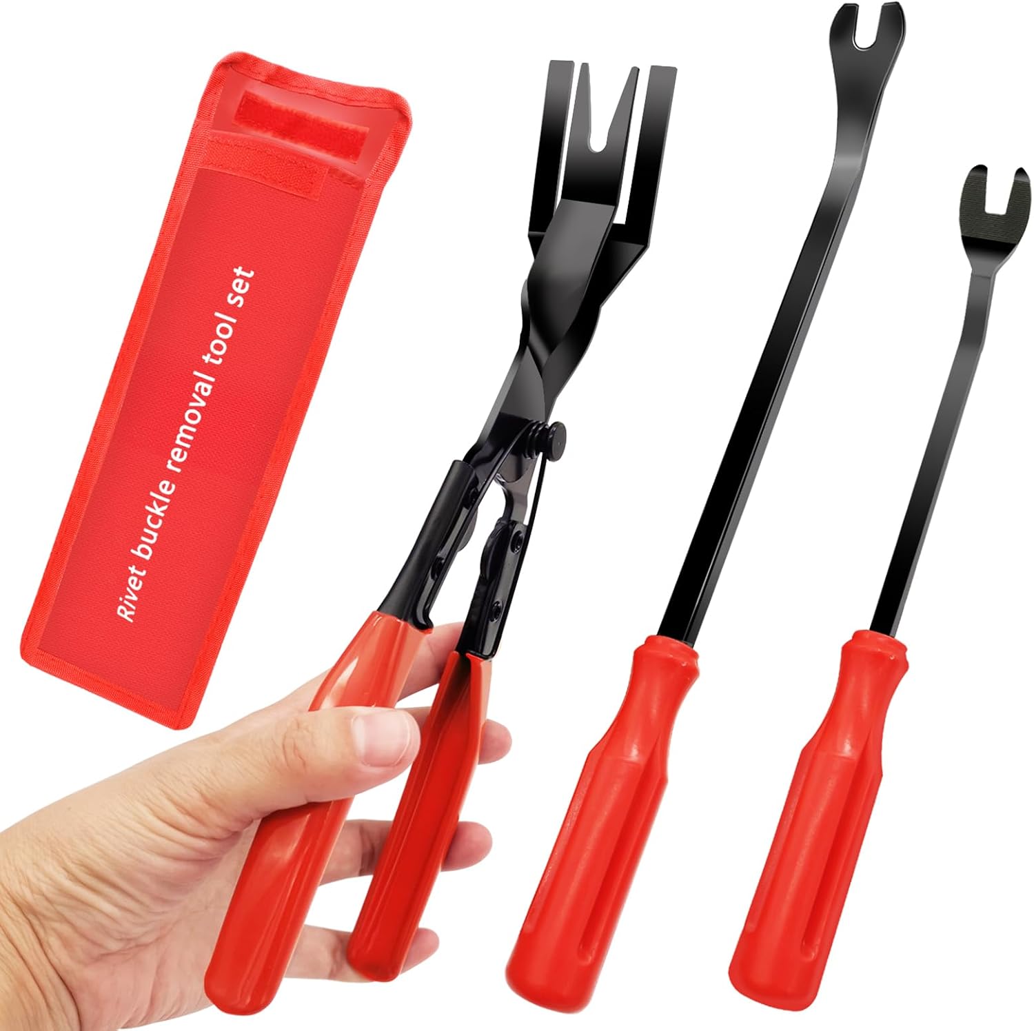 3 Pcs Clip Remover Tool, Clip Pliers Set Fastener Removal