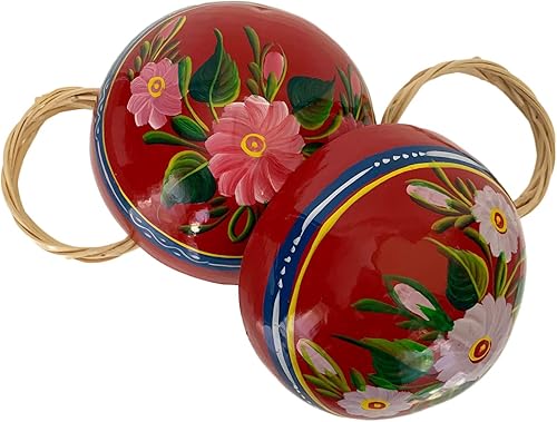 Miniatura 4 de Cuenco de calabaza Jicara pintado a mano para decoración - Hecho en Oaxaca, México