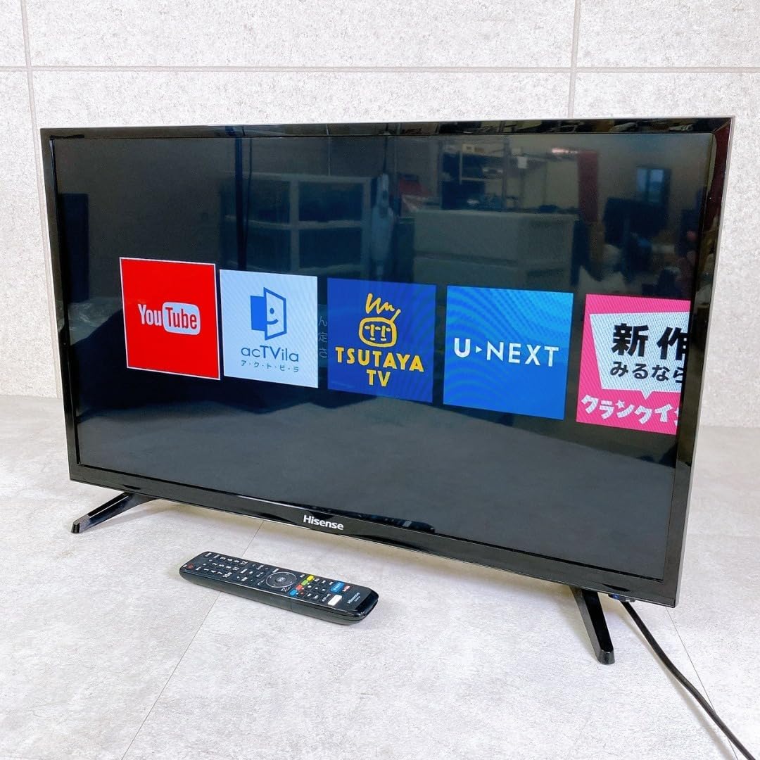 Amazon | Hisense(ハイセンス) 液晶テレビ（前面:ブラック 背面:マット 