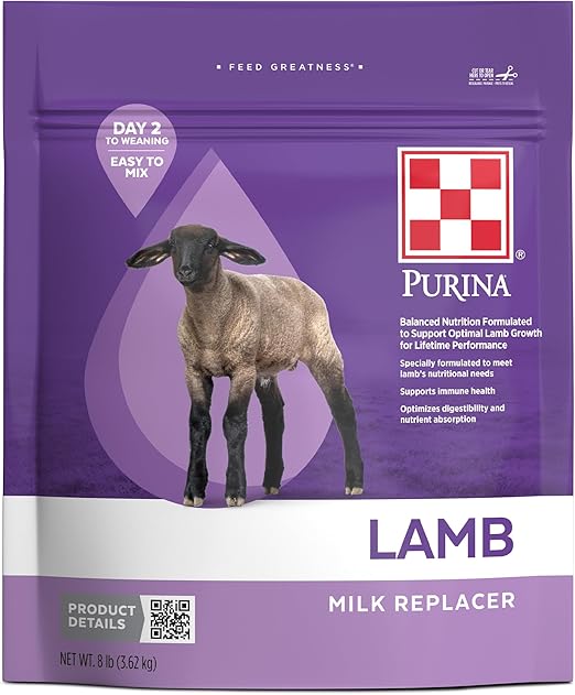 Purina | Lamb Milk Replacer | 8 Pound (8 LB) Bag