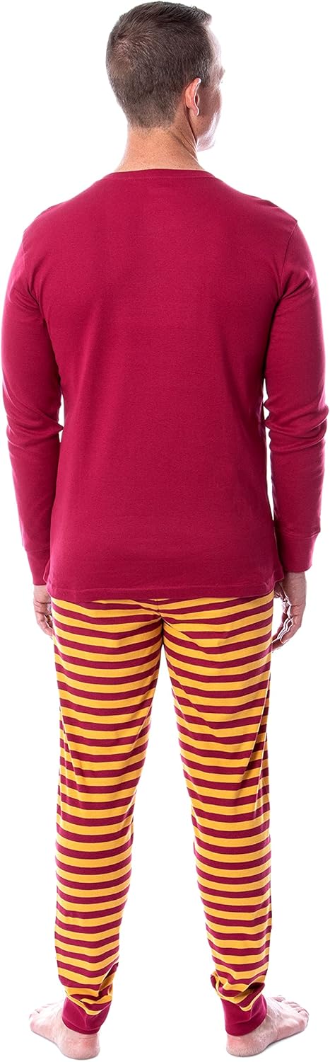 Harry Potter Animals Wizarding World Gryffindor Hufflepuff Ravenclaw Slytherin Character Sleep Tight Fit Family Pajama Set